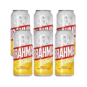 Promo x6 Cerveza Brahma de 473cc