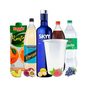 Vaso 500ml Vodka Skyy con Jugo o Limon o Tonica